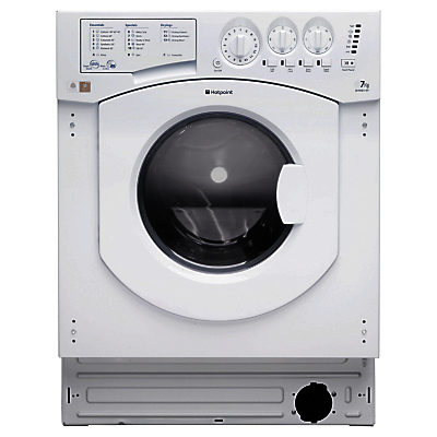 Hotpoint BHWD149 Integrated Washer Dryer, 7kg Wash/5kg Dry Load, B Energy Rating, 1400rpm Spin Hotpoint BHWD149 Integrated Washer Dryer, 7kg Wash/5kg Dry Load, B Energy Rating, 1400rpm Spin